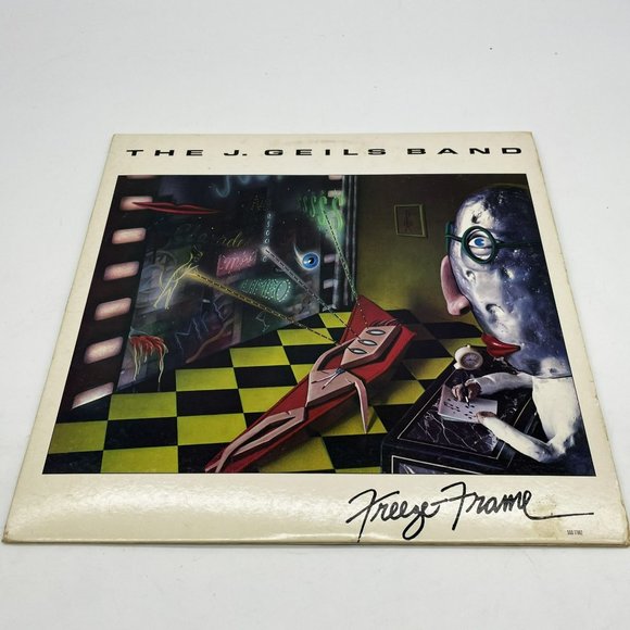 Vtg 1981 The J Geils Band-Freeze Frame Vinyl Record Album LP 33RPM SOO-17062 - Picture 1 of 7